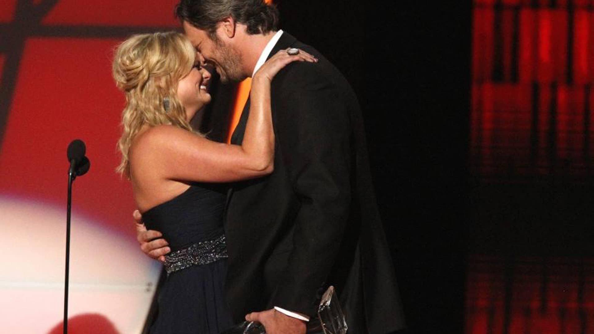 Blake Shelton and Miranda Lambert