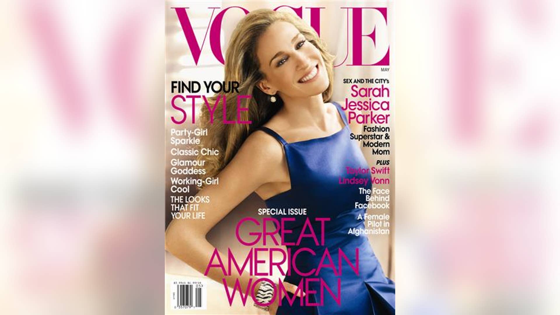 SJP Covers Vogue