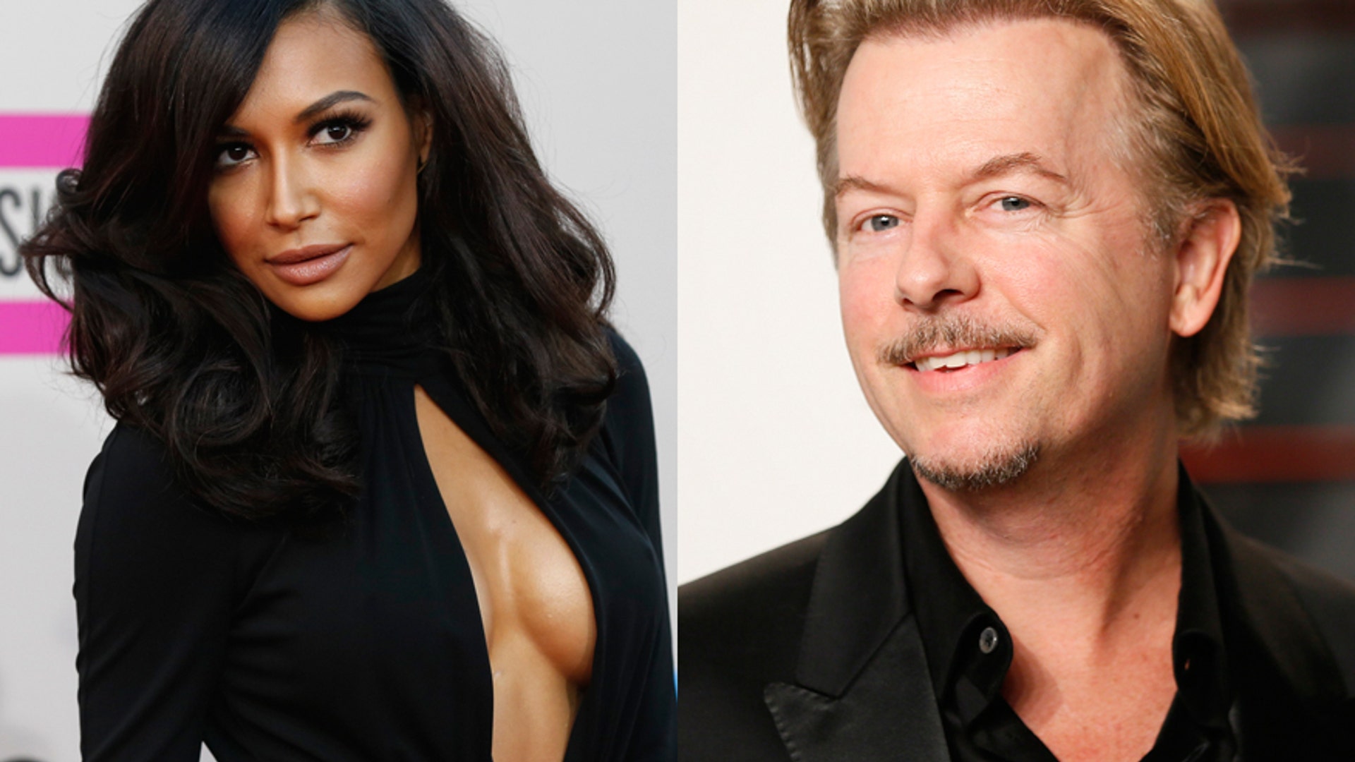 Naya Rivera and David Spade