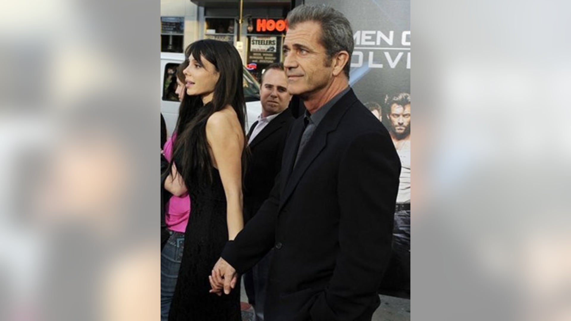 Mel Gibson and Oksana Grigorieva