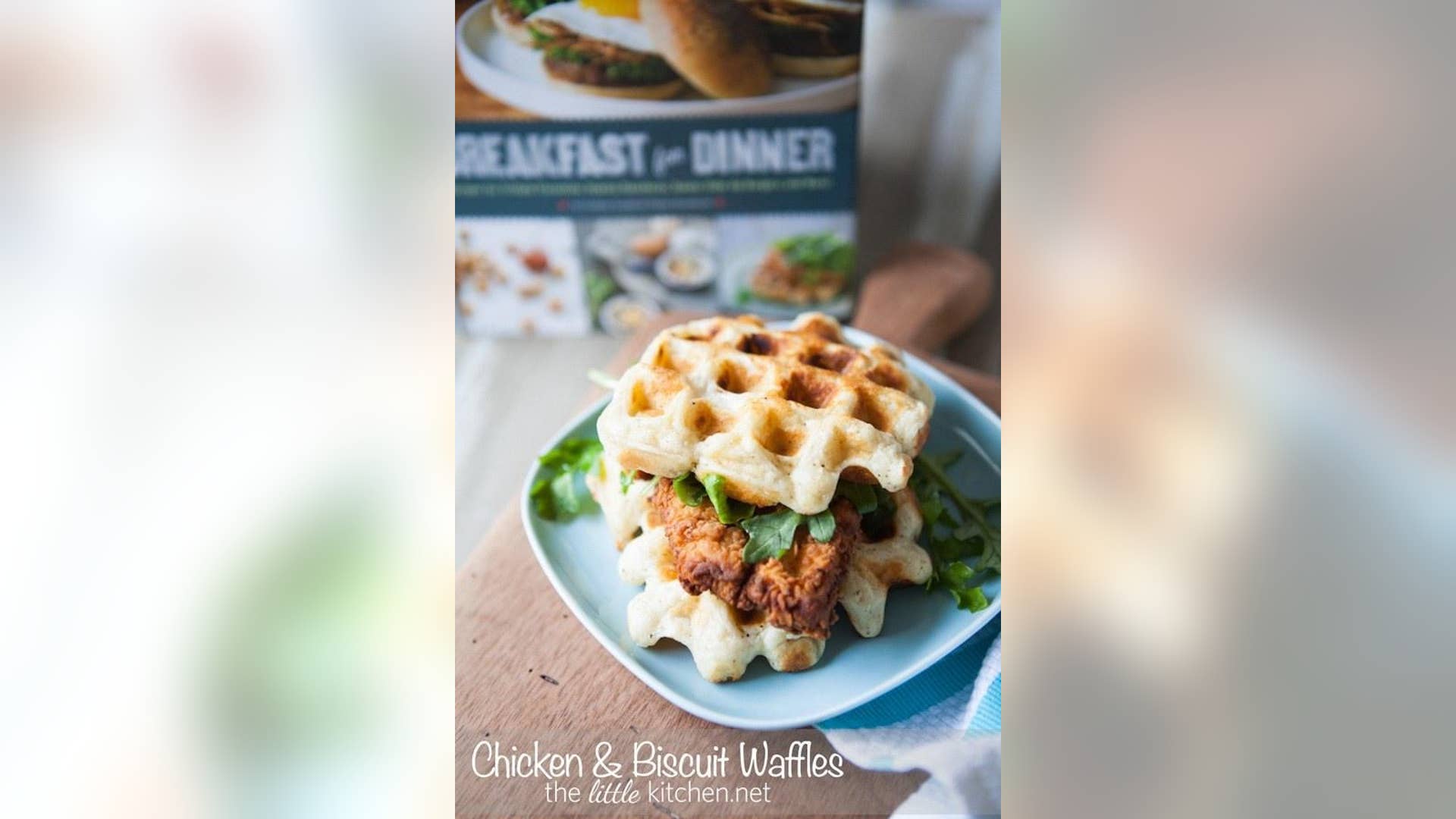 Chicken and Biscuit Waffles