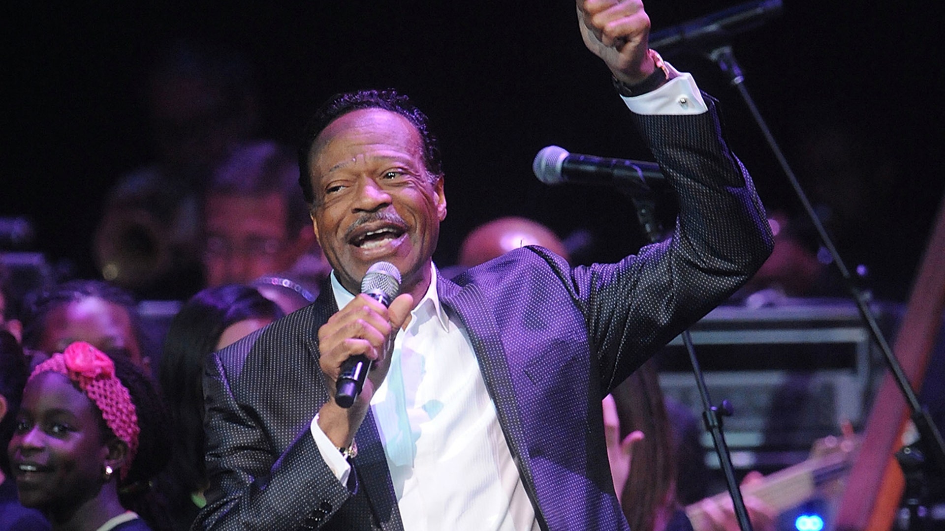 In this June 10, 2014 file photo, Edwin Hawkins appears at the Apollo Theater Spring Gala and 80th Anniversary Celebration in New York. Hawkins, the gospel star best known for the crossover hit âOh Happy Day,â died Monday, Jan. 15, 2018, at his home in Pleasanton, Calif., at age 74.