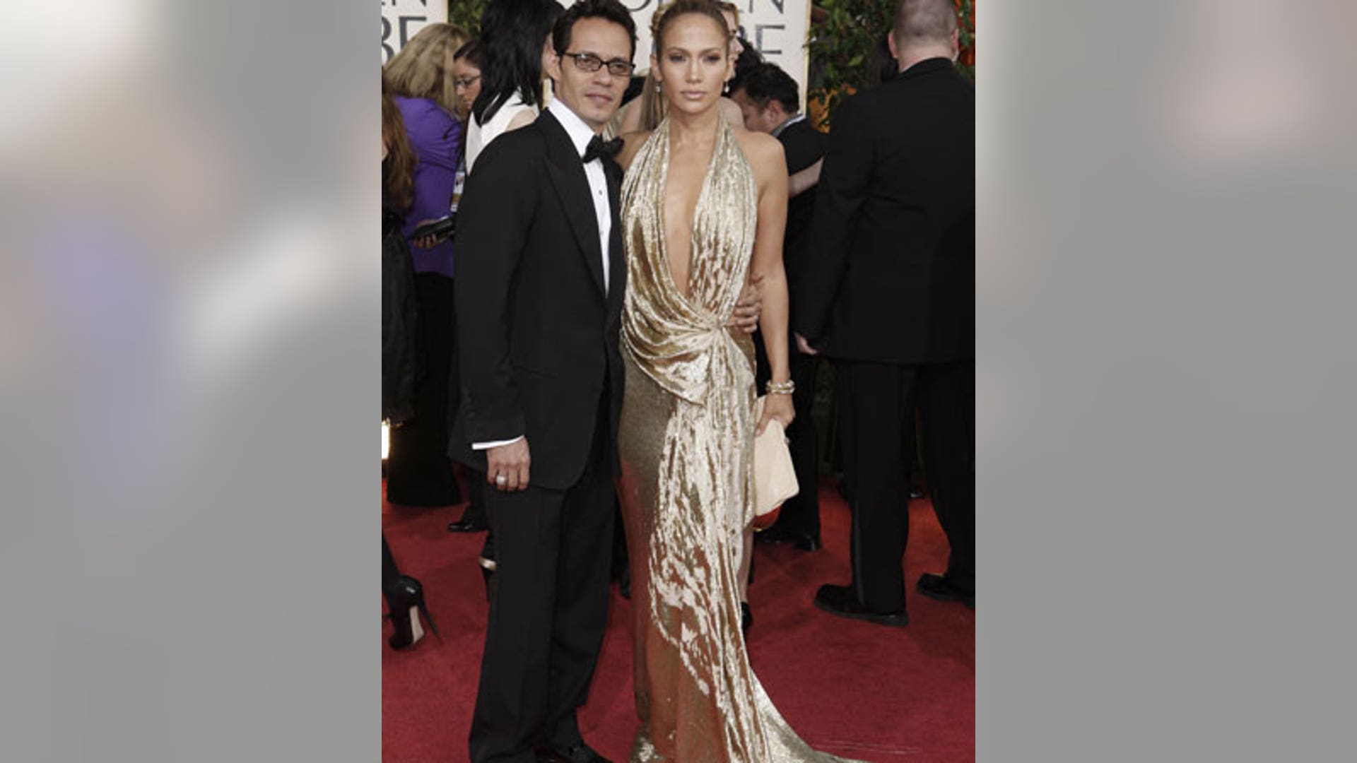 Marc Anthony and Jennifer Lopez