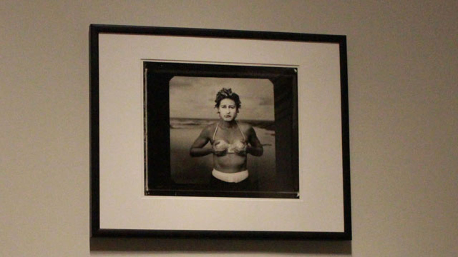 Ellen DeGeneres in the 'Hide/Seek' exhibit at the National Portrait Gallery