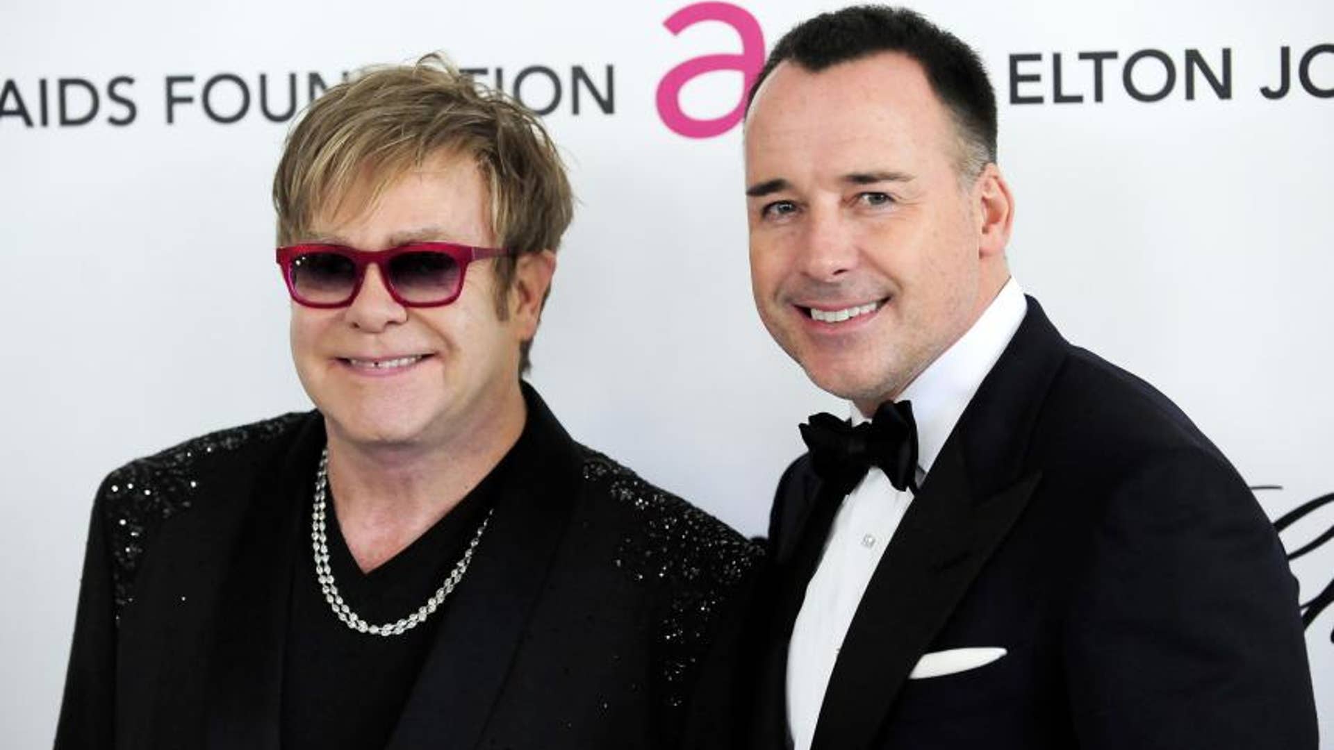 Elton John and David Furnish