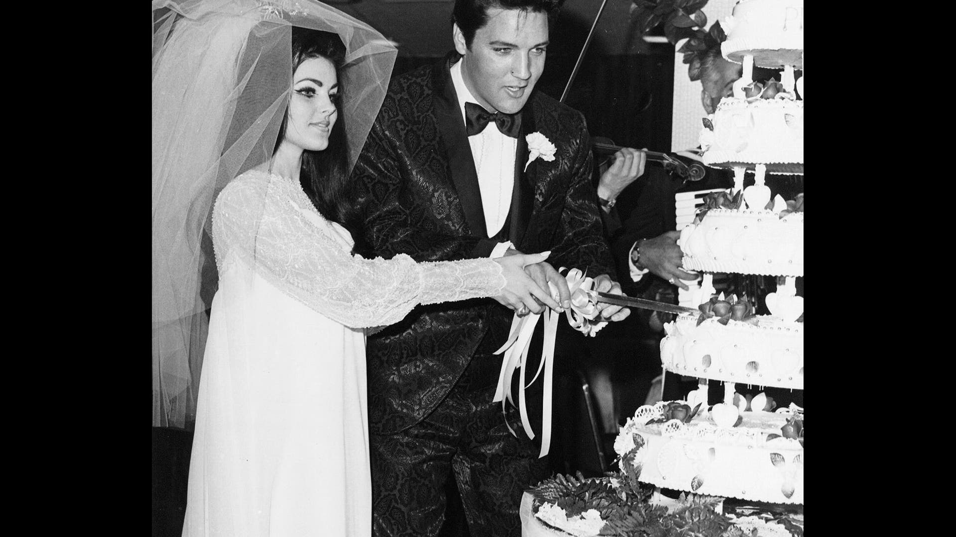 Elvis and Priscilla Presley