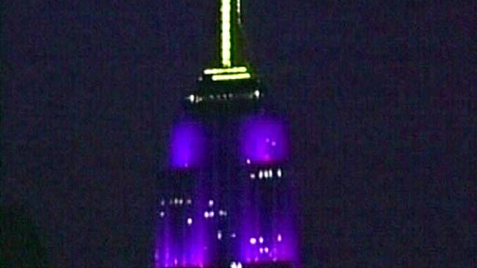 Lit up for Great Britain