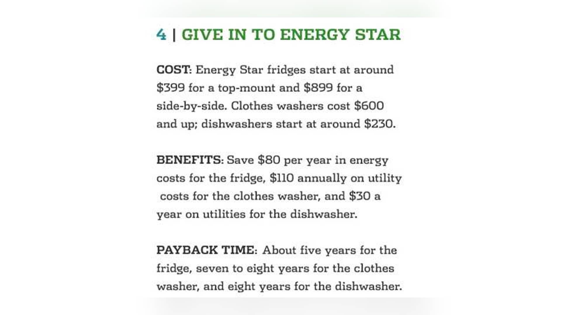 Energy Star Is Your Friend