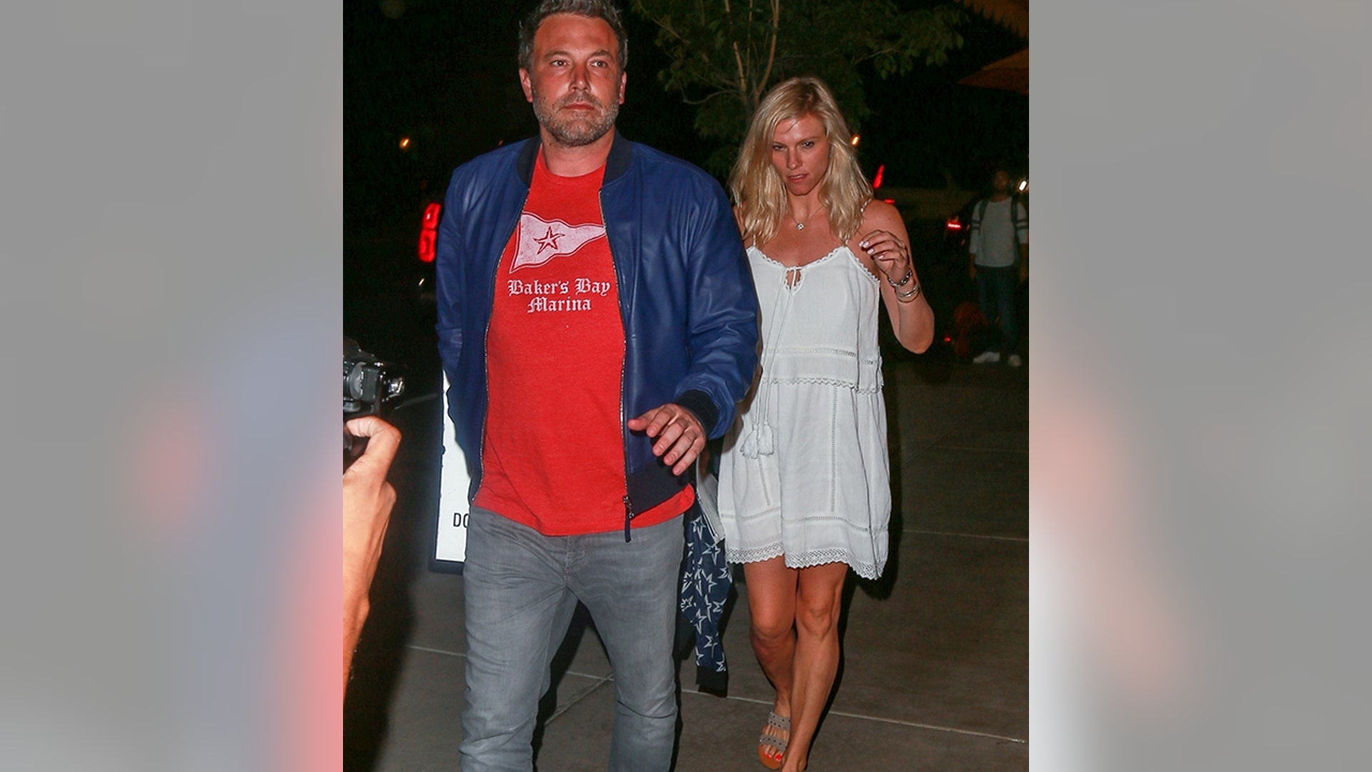 Affleck and Shookus snapped on a date night in Los Angeles.