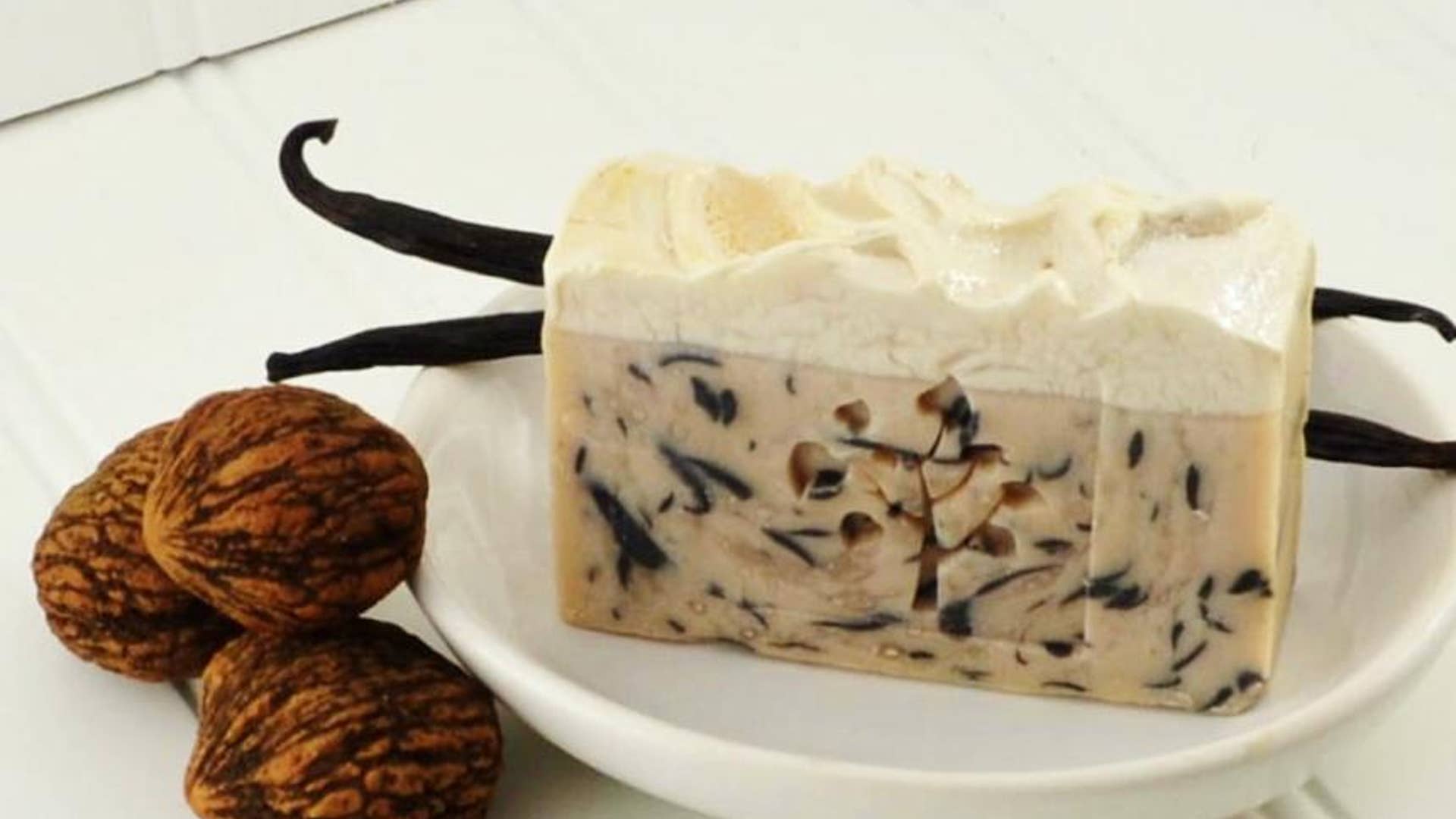 11. Handmade Black Walnut & Vanilla Soap