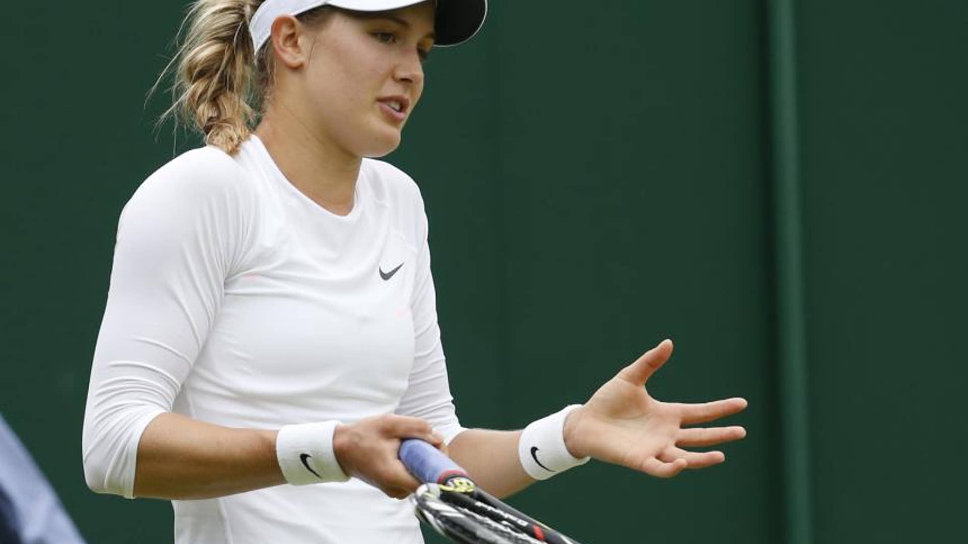 Canada's Eugenie Bouchard