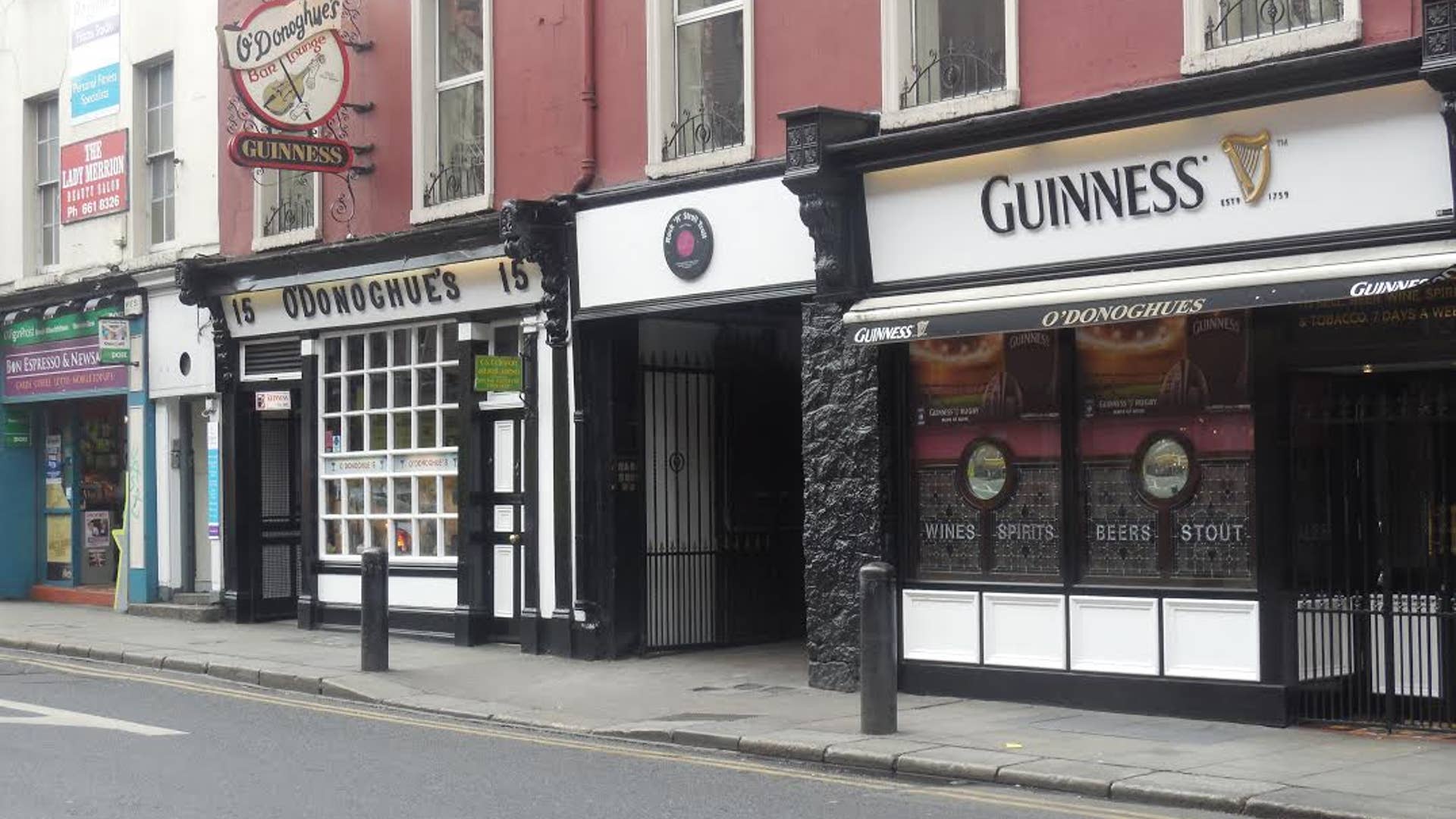 Enjoy a pint of Guinness.