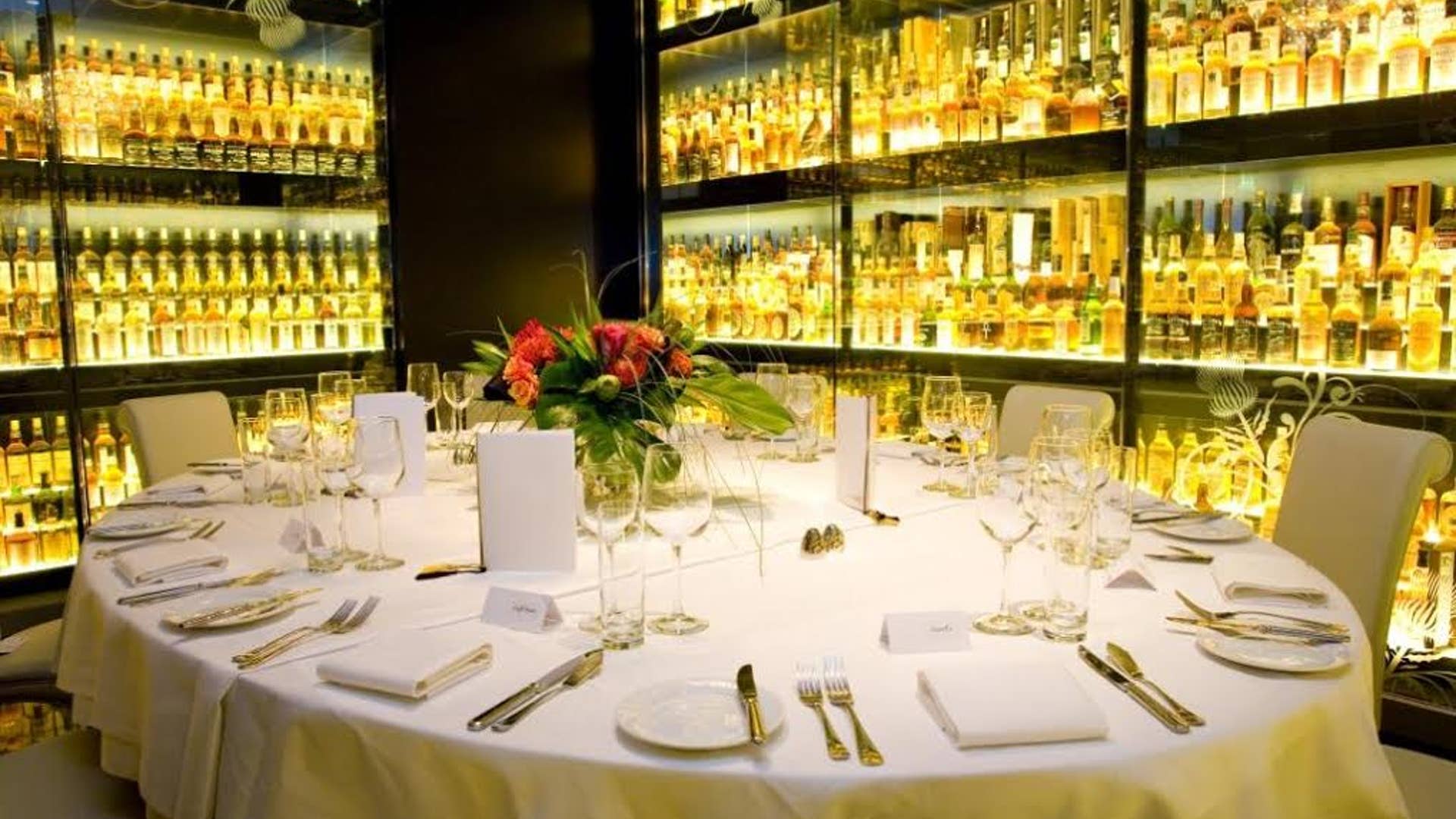 Worlds largest collection at Scotch Whiskey Collection in Edinborough