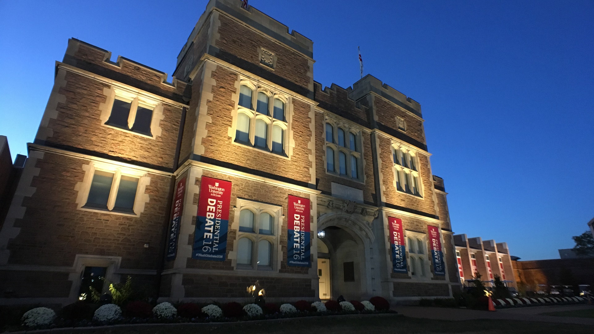 Exterior of St. Louis University