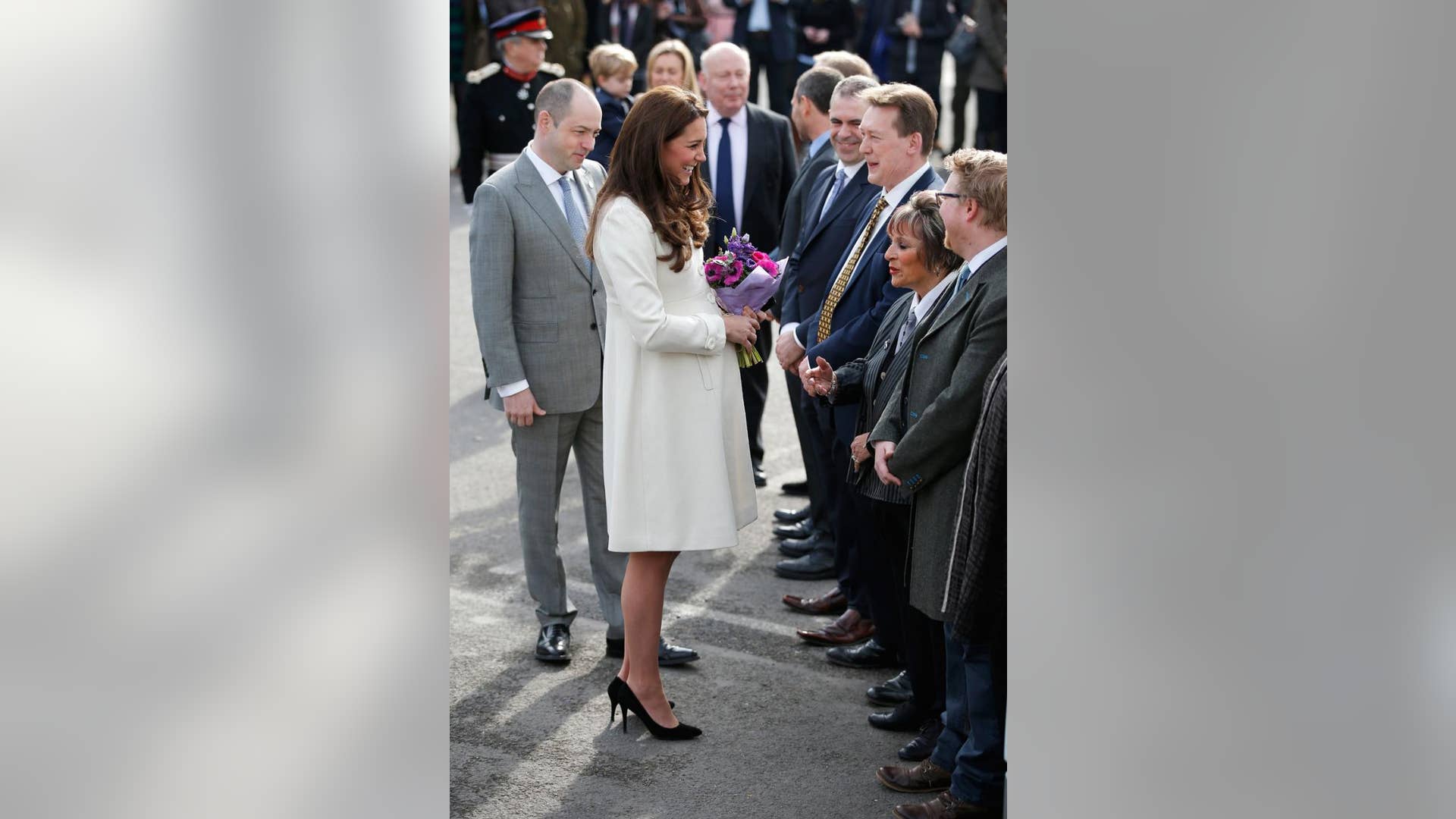 Arriving at Ealing Studios