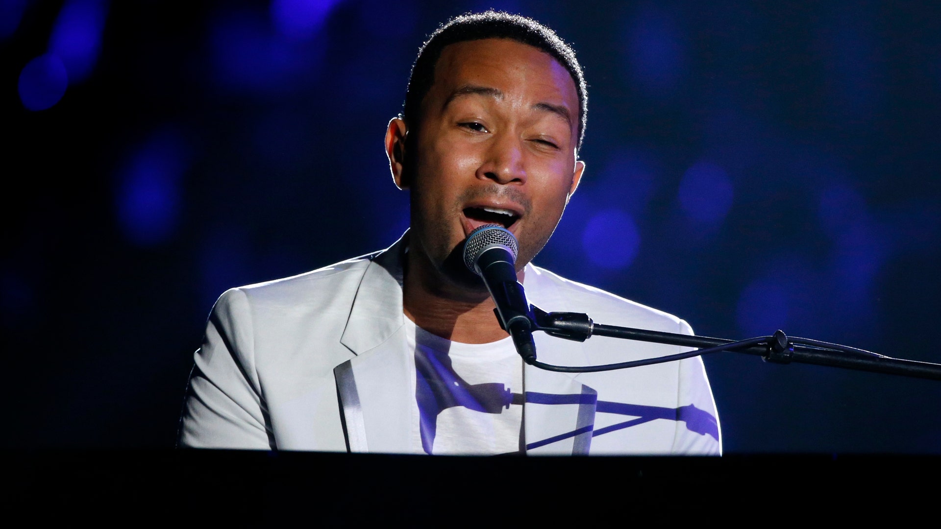 John Legend's romantic moment