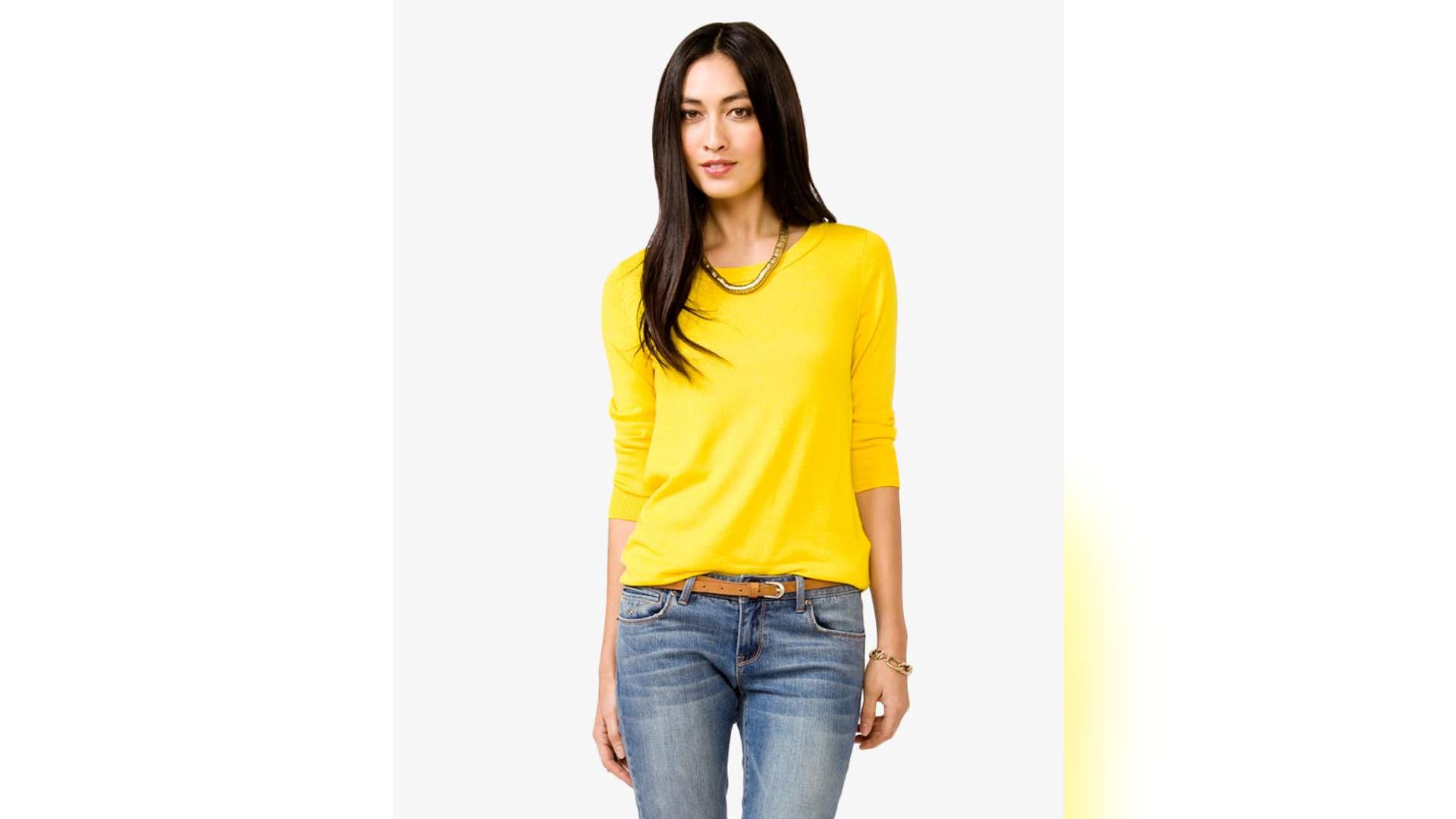Essential Scoop Hemline Sweater