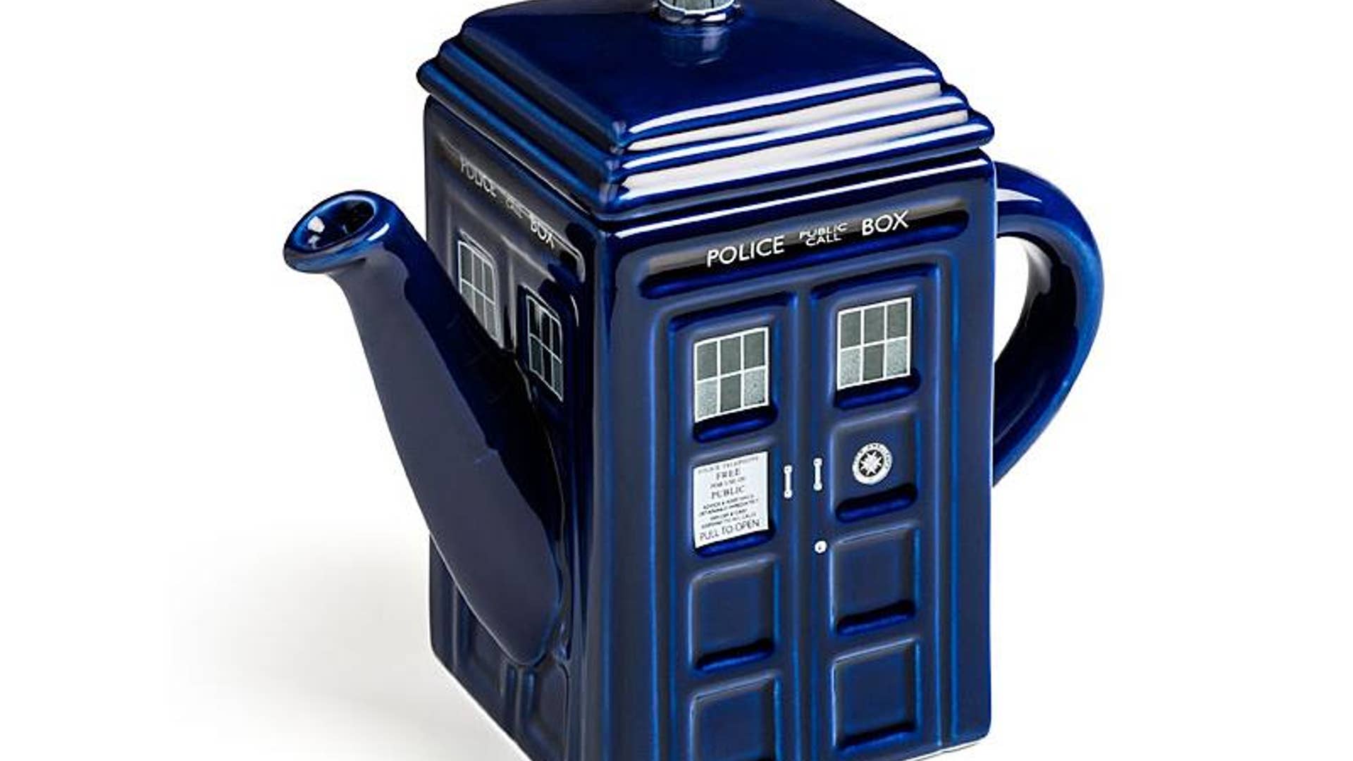 Doctor Who TARDIS Teapot
