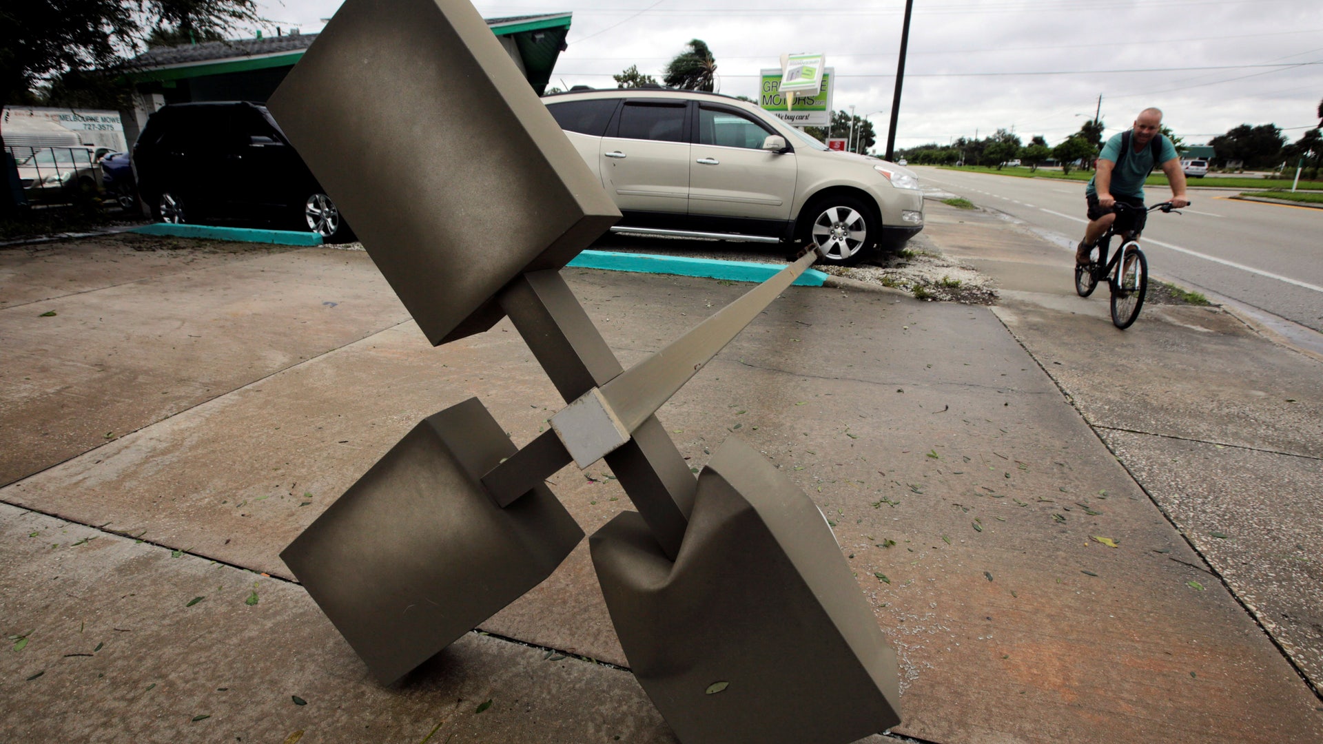 Damage poses danger for motorists 