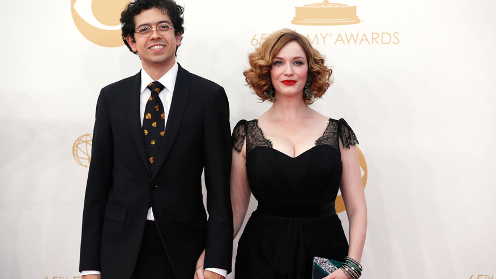 Christina Hendricks and Geoffrey Arend