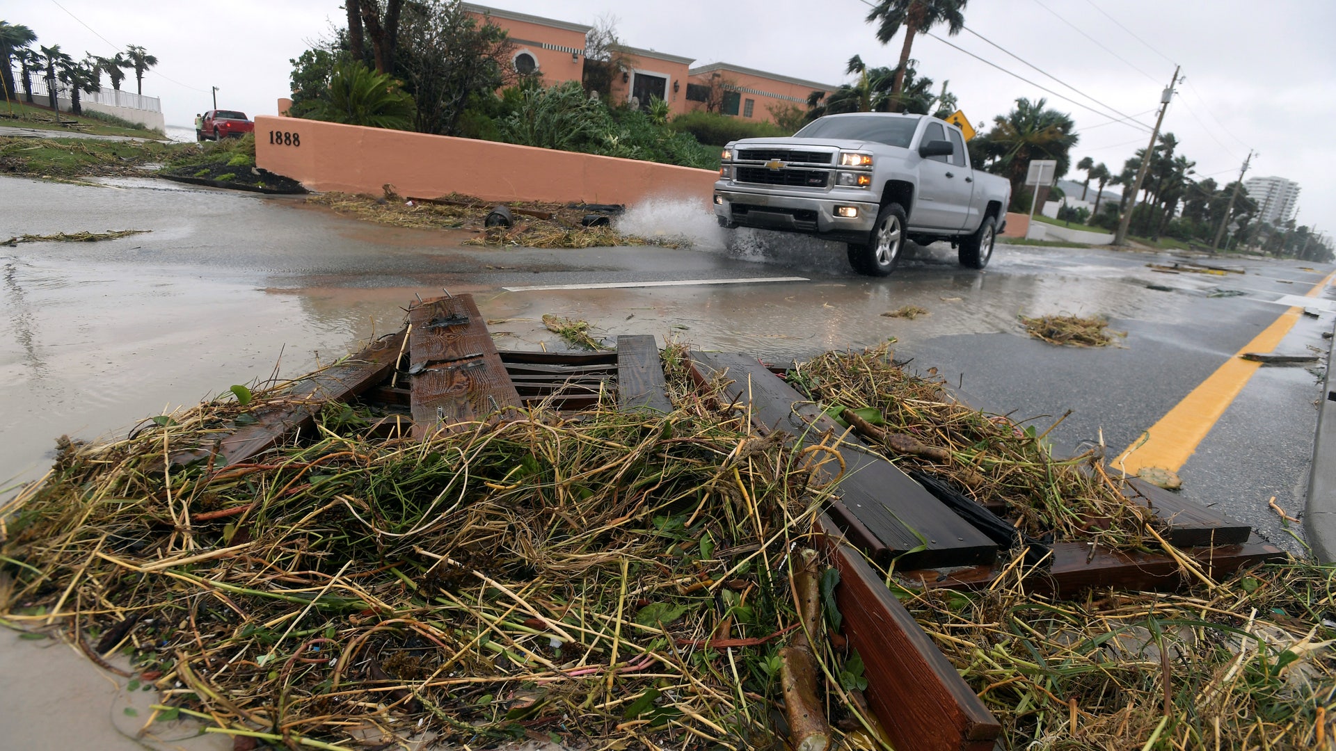 Hurricane debris causes hazards 