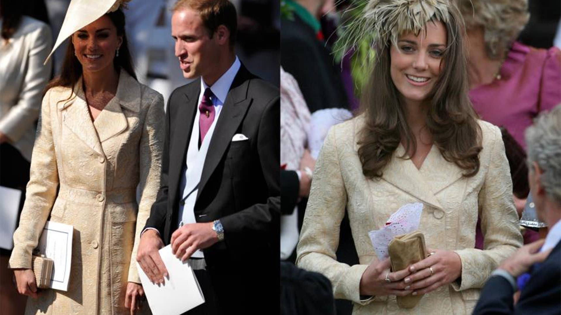 Collette Dinnigan Dress and Day Birger et Mikkelsen brocade coat