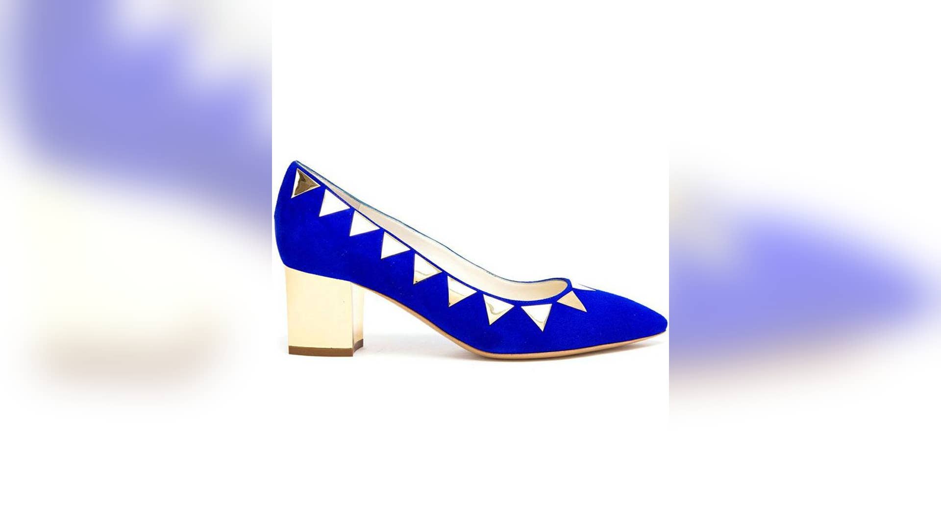 SPLURGE ITEM: Pollini Suede and Metallic Pumps
