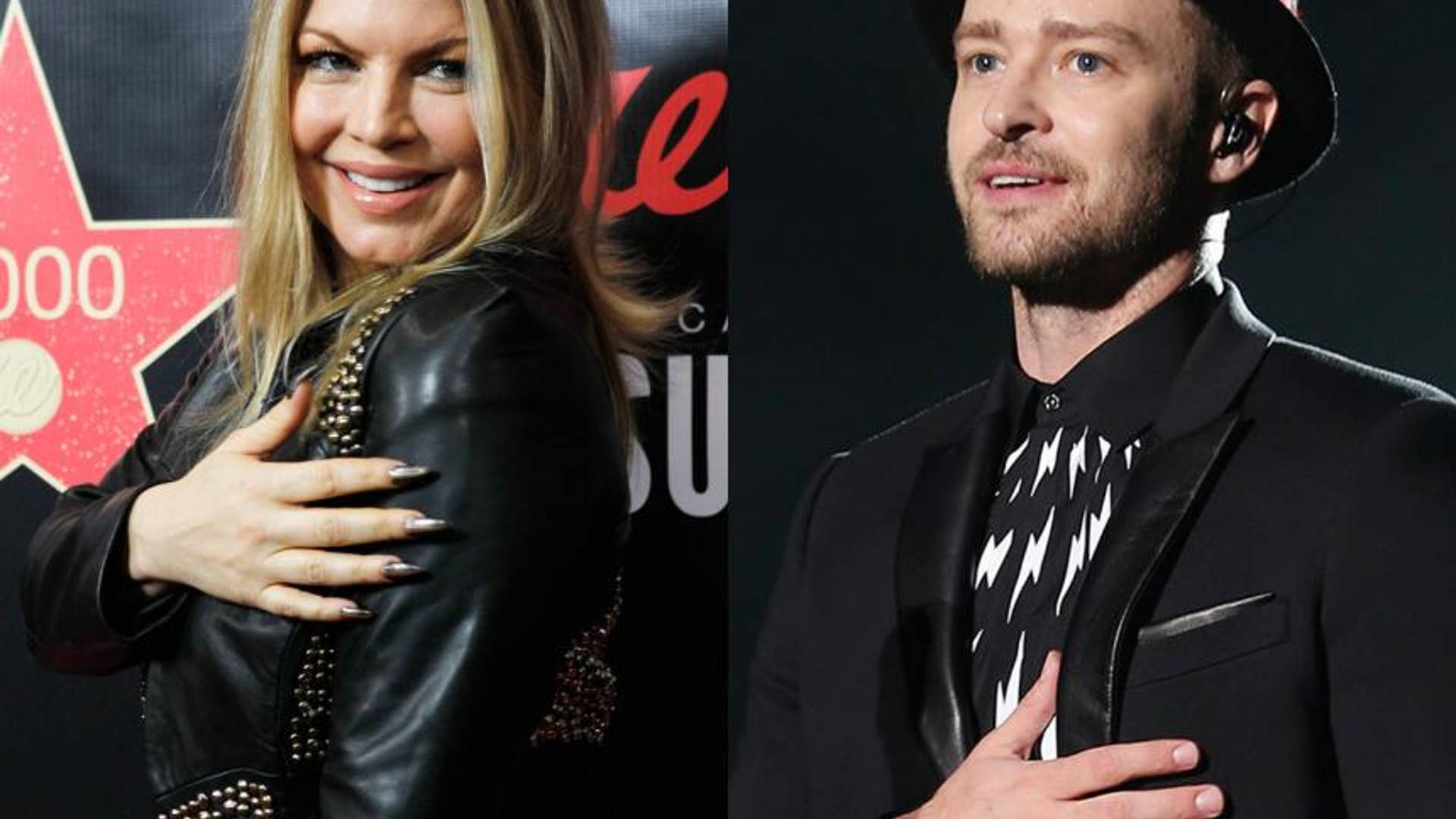 Fergie and Justin Timberlake