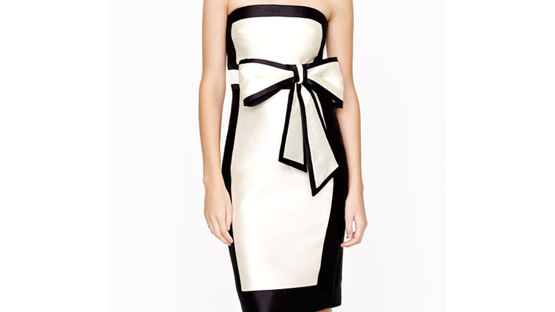 Collection framed bow dress
