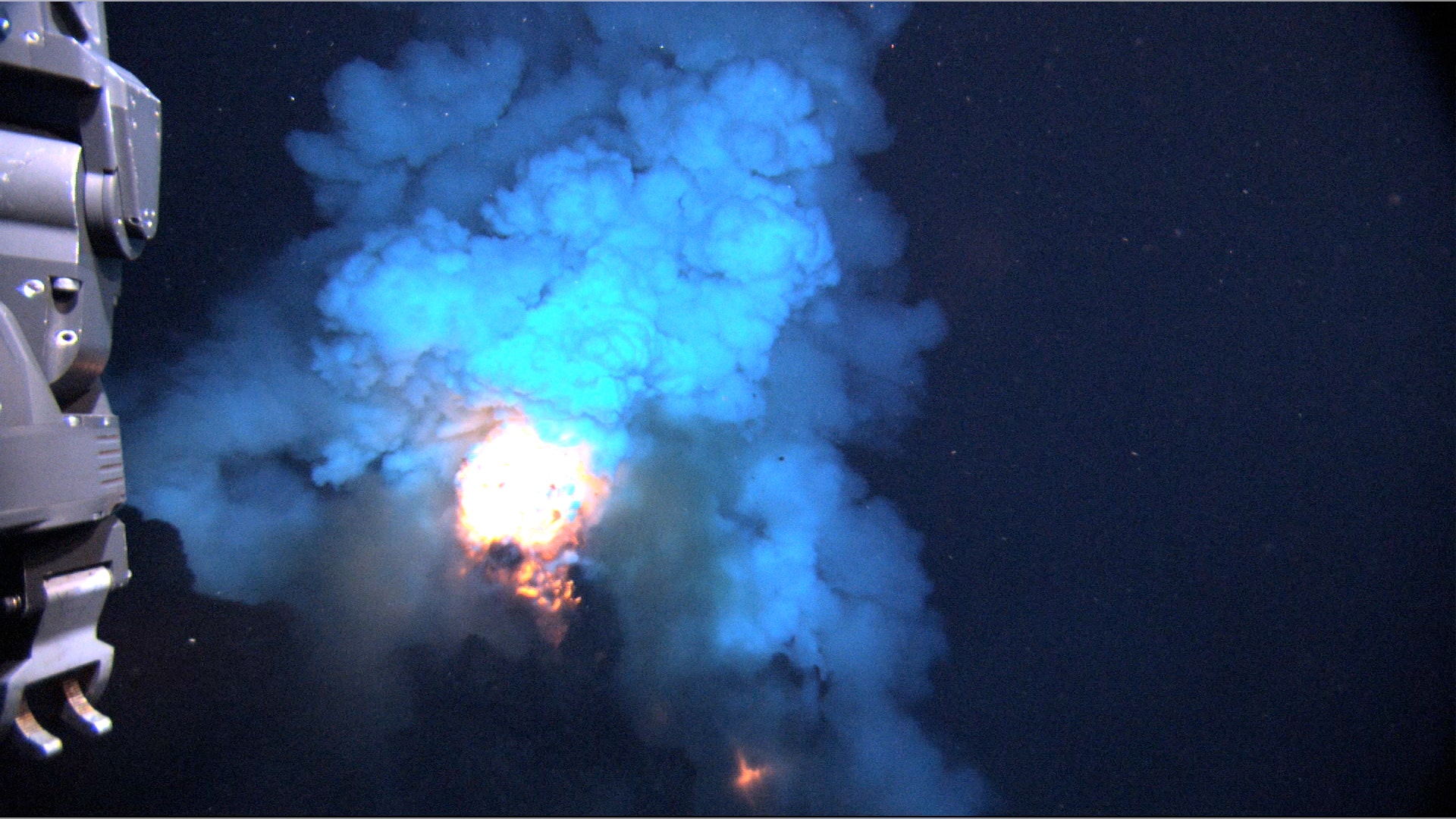 A Fiery Deep-Sea Blast