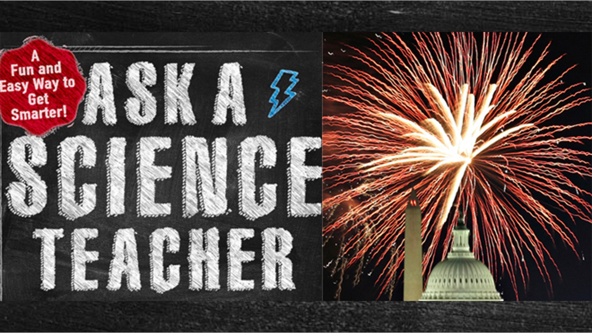 What makes the colors in fireworks?