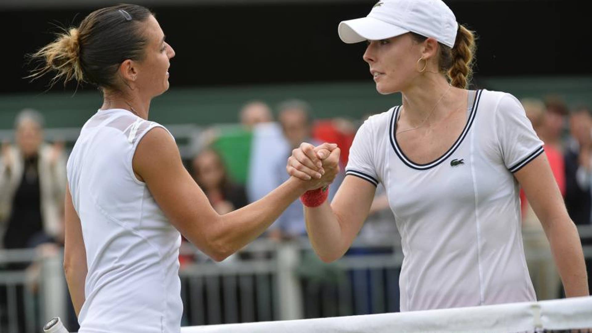 Italy's Flavia Pennetta and France's Alize Cornet