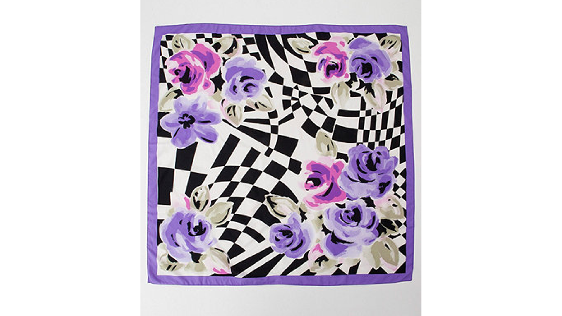 American Apparel Vintage Graphic Roses Scarf
