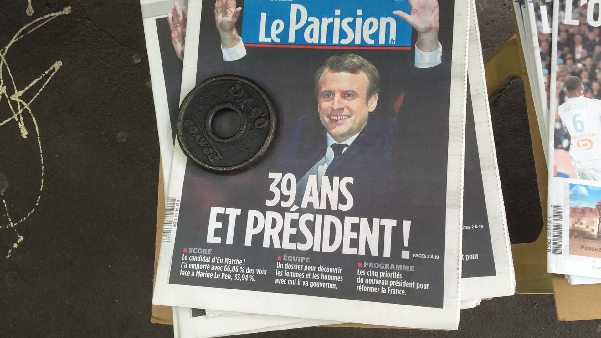 At 39, Emmanuel Macron is the youngest French president in modern history