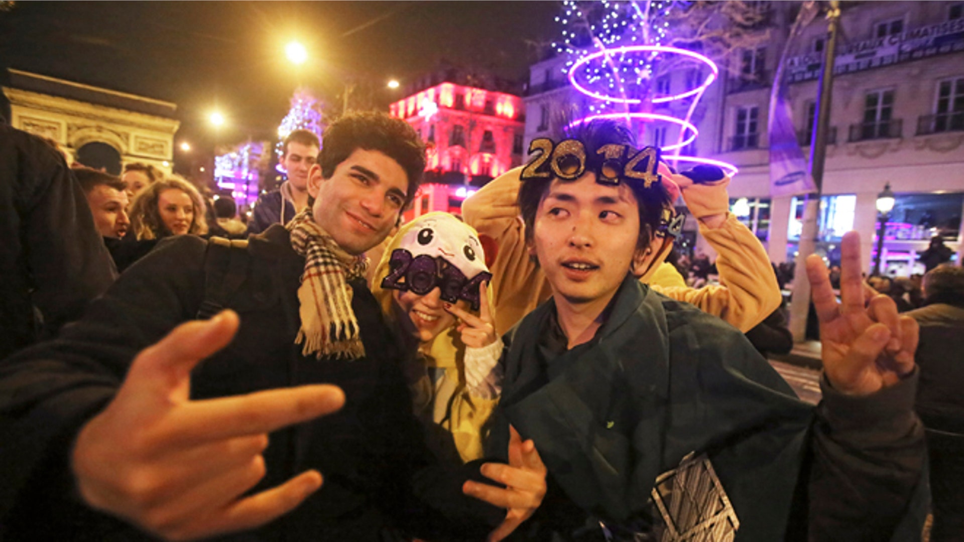 New Year Eve's 2014 celebrations around the world