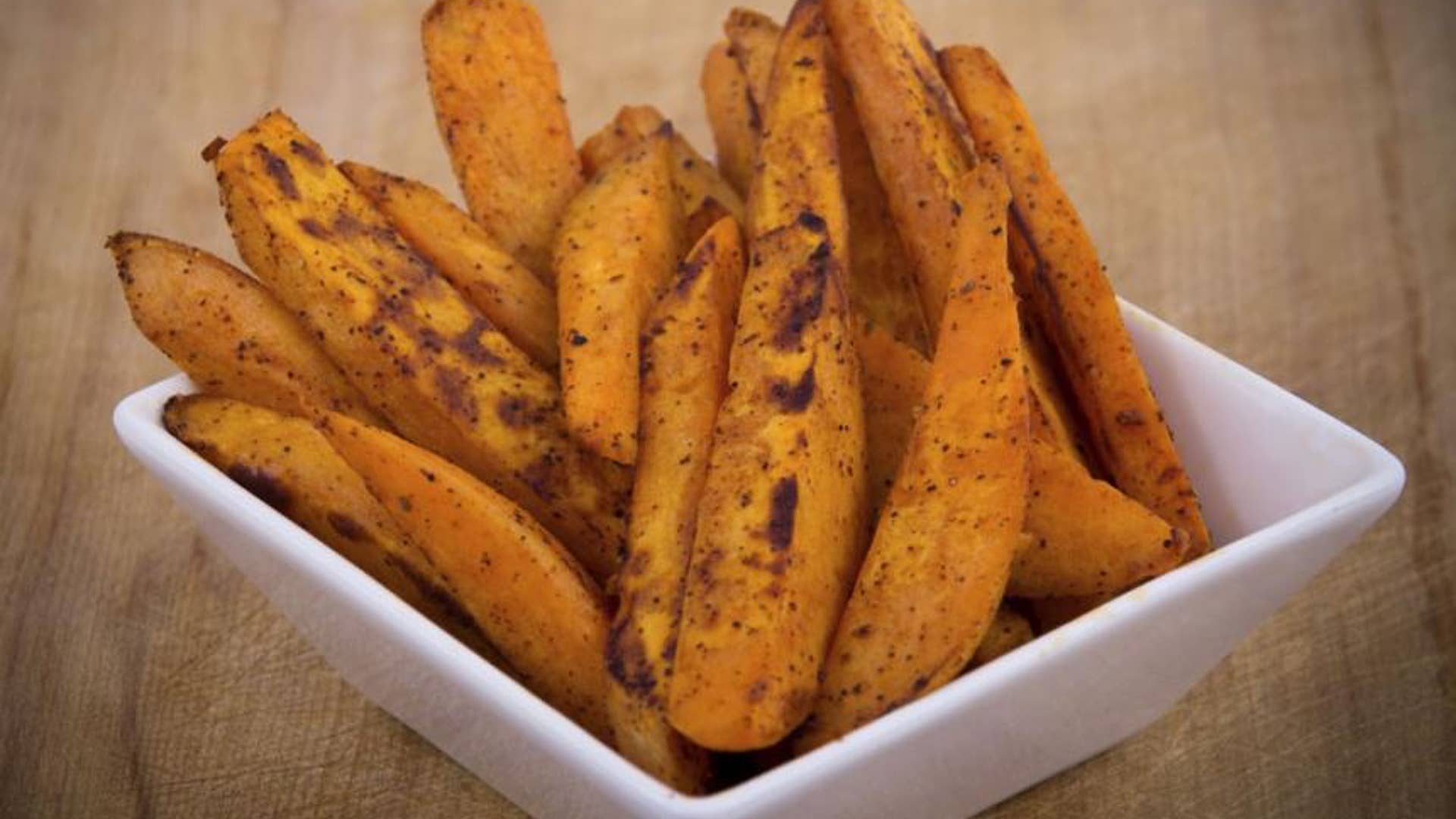 Spicy Sweet Potato Oven Fries