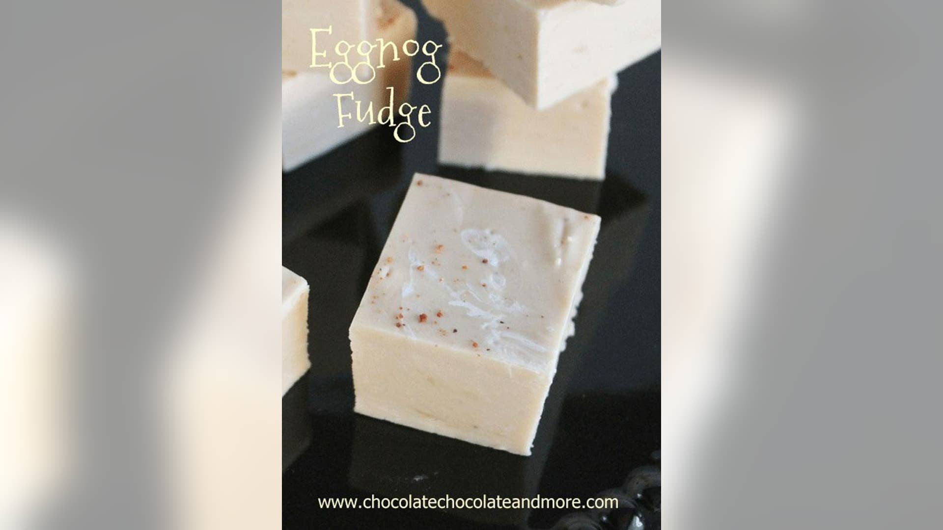 Eggnog Fudge