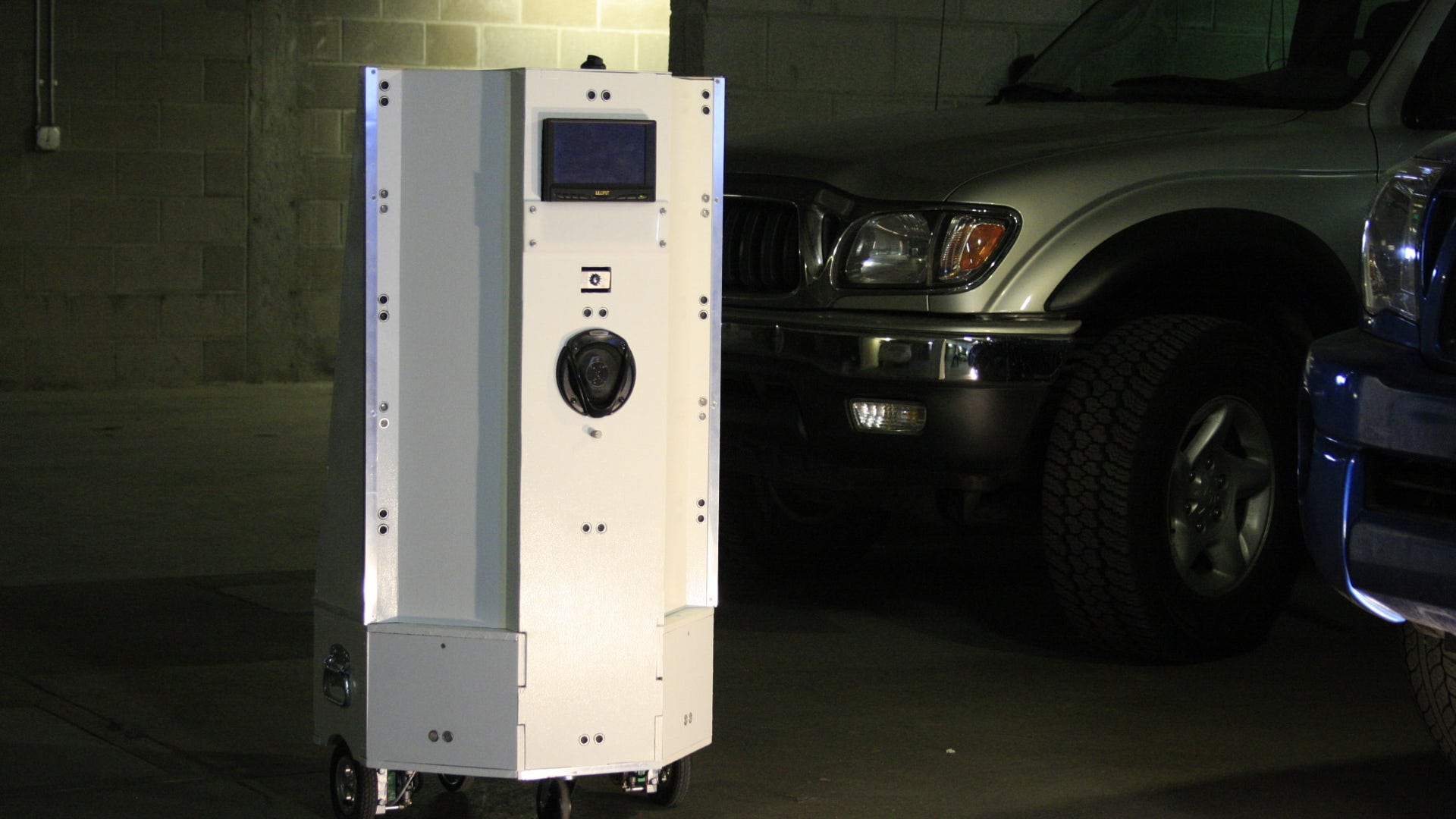 Robots Around Us: Gamma Two garage patrol bot