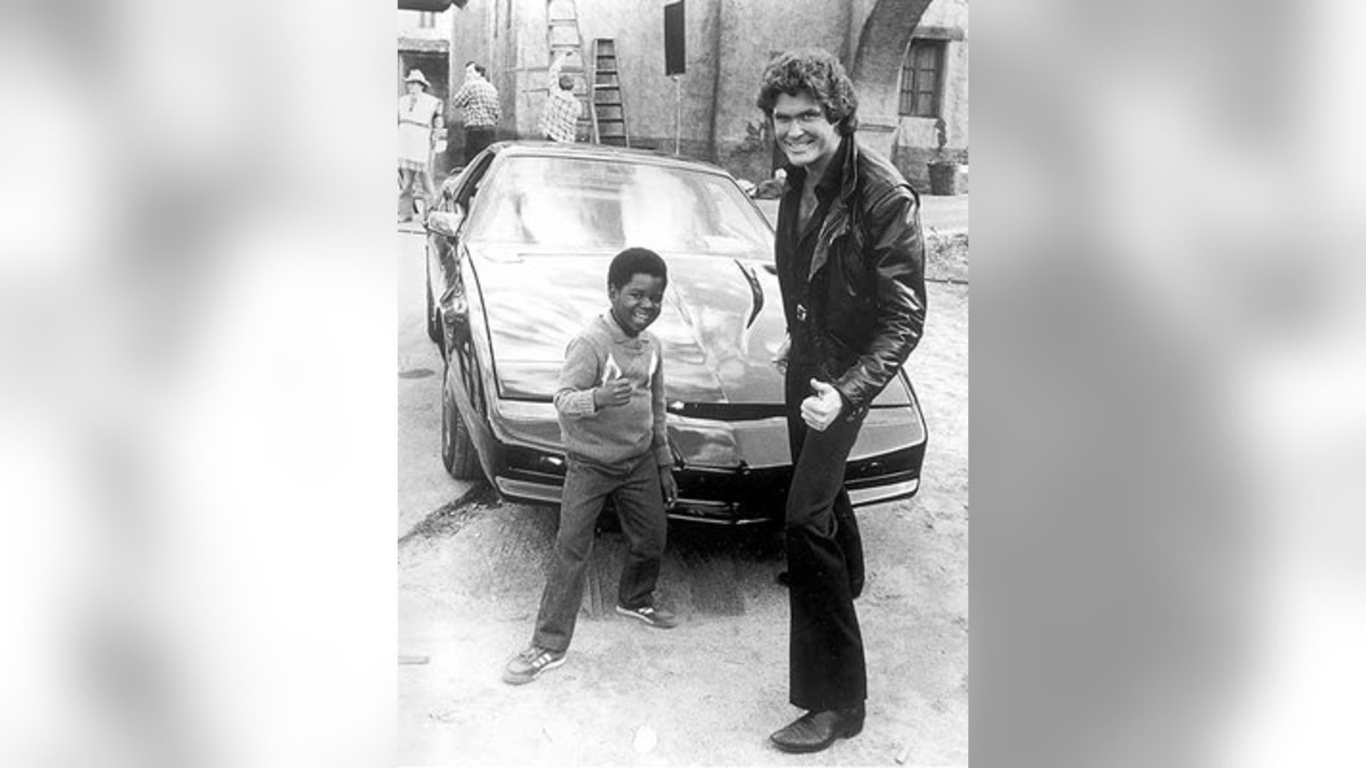 Gary Coleman and David Hasselhoff