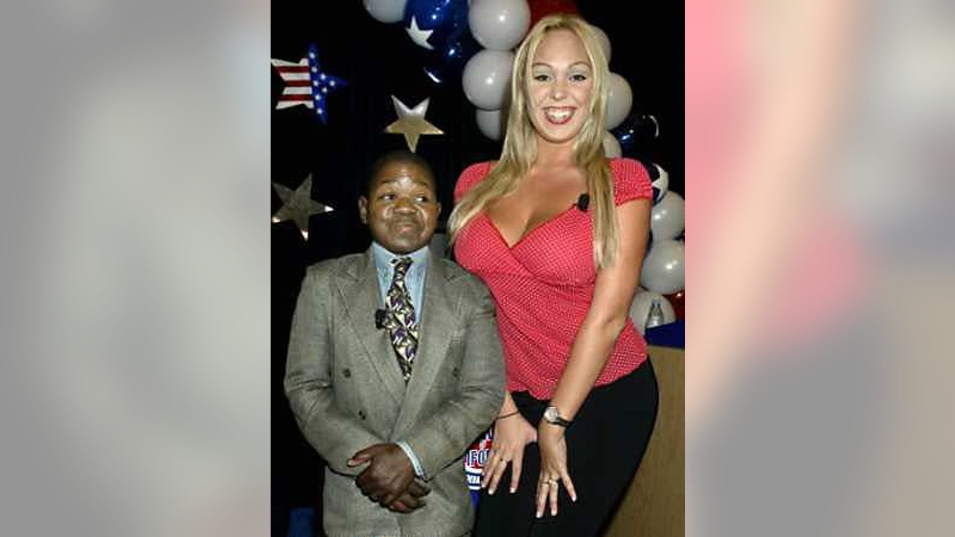 Gary Coleman and Mary Carey