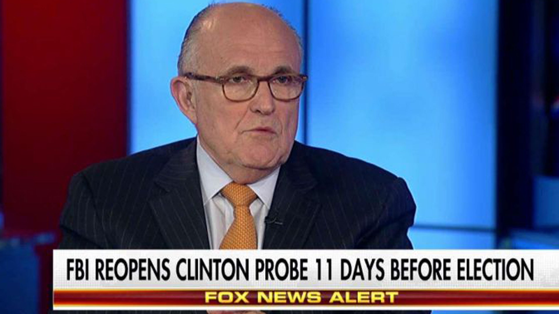 Rudy Giuliani says the initial FBI investigation of Clinton's emails 'was a sham' on 'Hannity' 