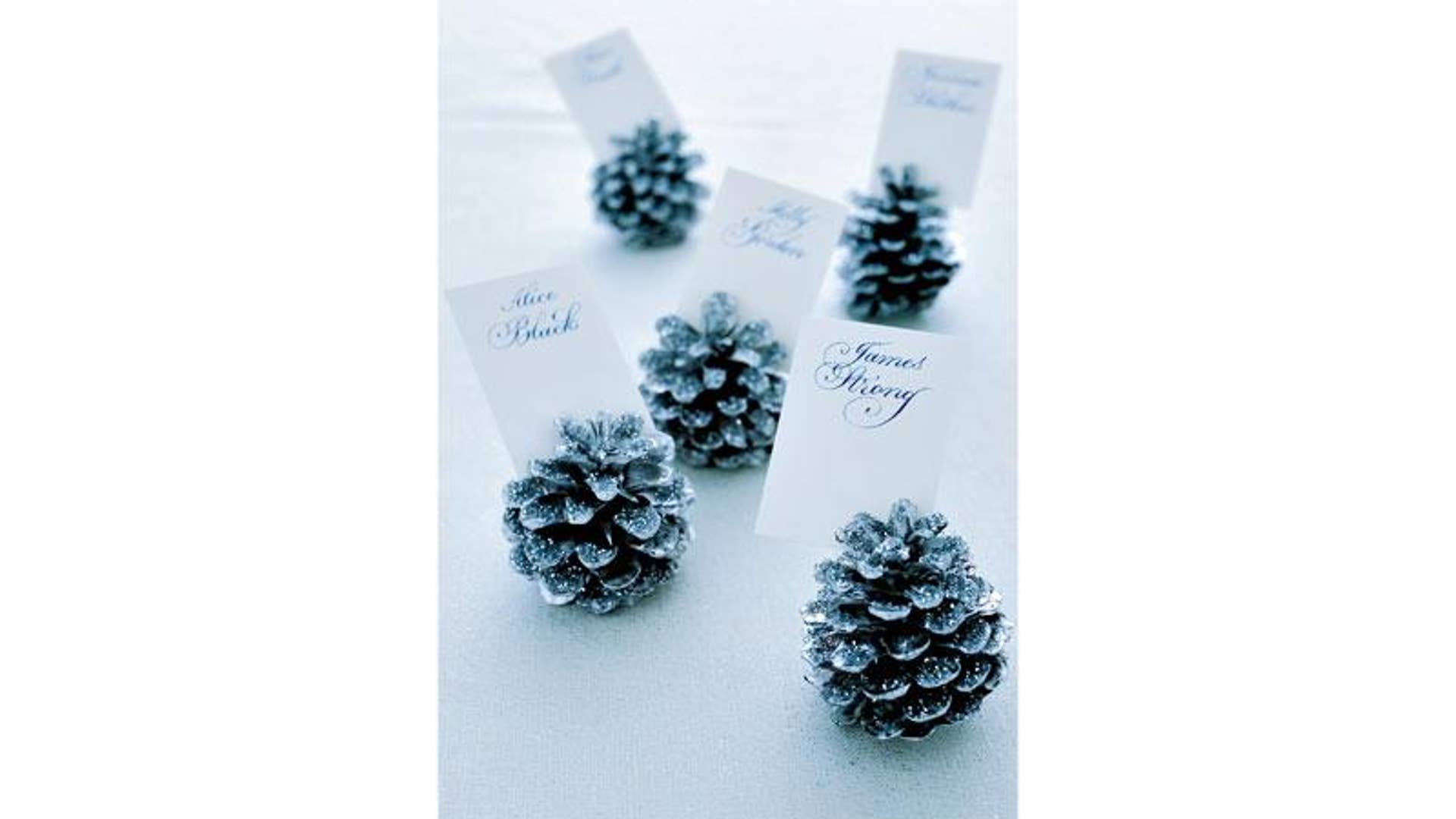 Pinecone Place Cards