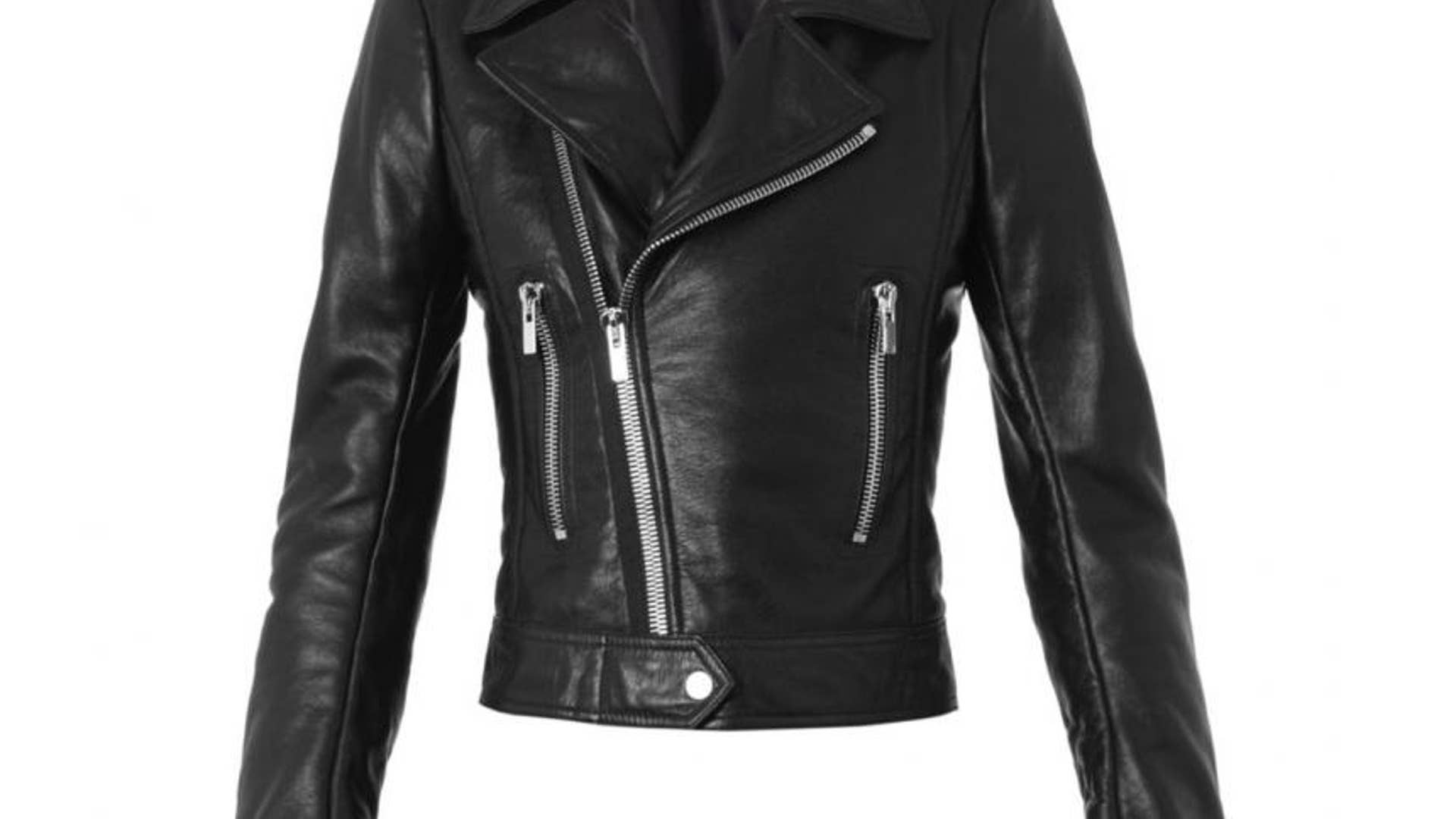 Balenciaga Leather Biker Jacket
