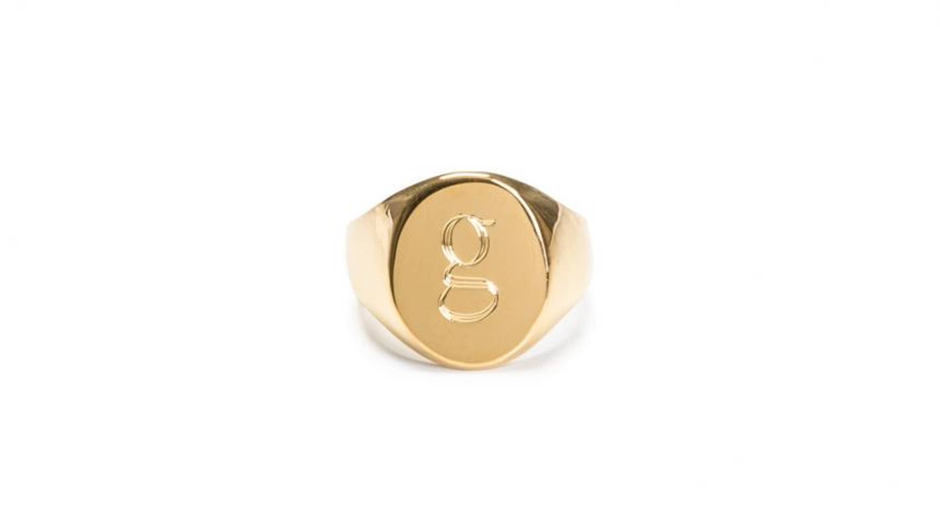 Sarah Chloe For Goop Pinky Ring