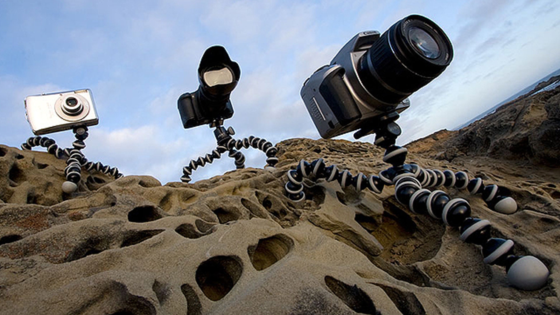 Best gadget you wish you had thought of: Gorillapod digital camera tripod, $19.95