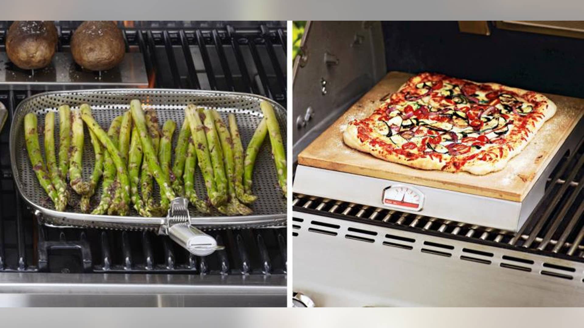 Steel Grill Griddle & Pizza Que Grill Stone