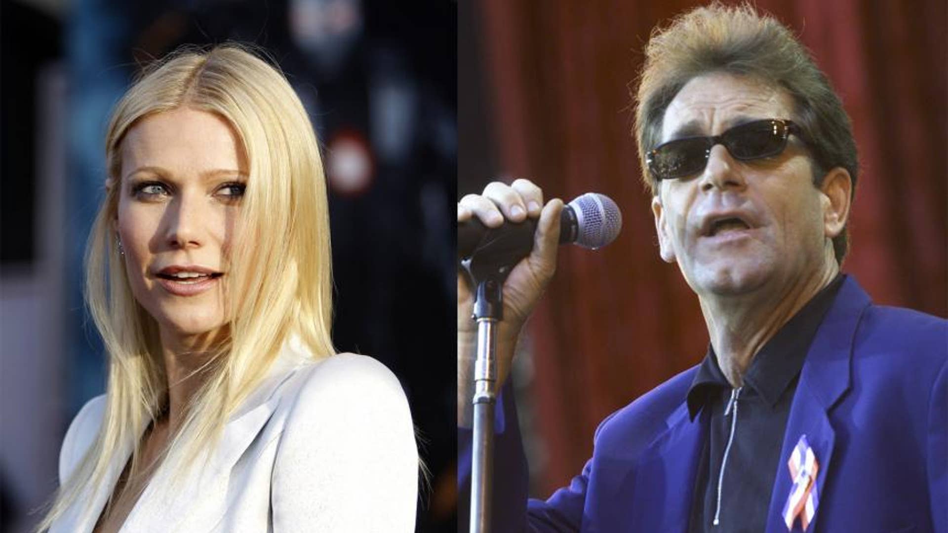 Gwyneth Paltrow and Huey Lewis
