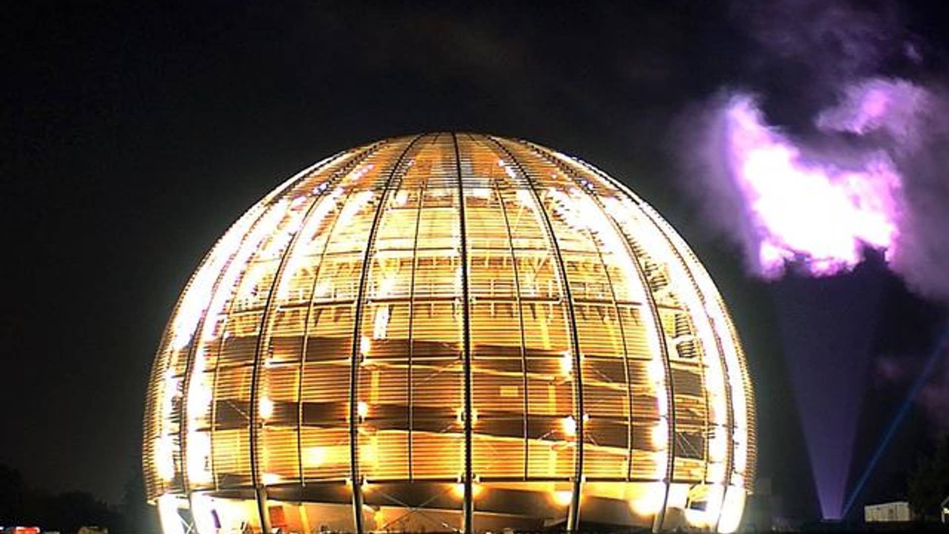 Large Hadron Collider dome