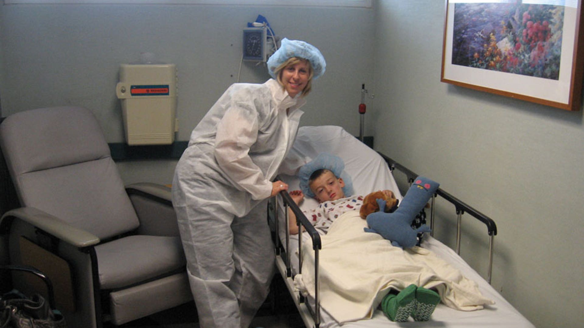 Hank before his first surgery