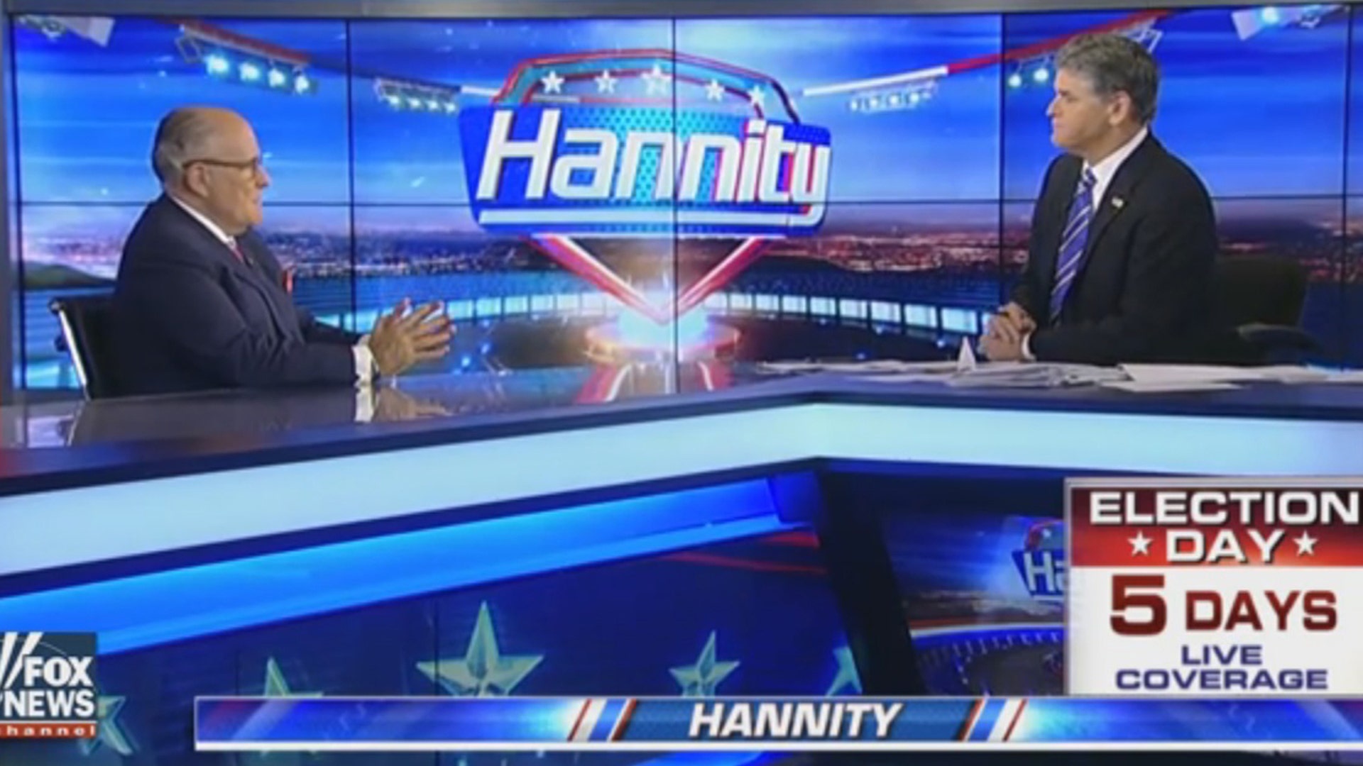 Rudy Giuliani discusses the recent revelations of the FBI investigation on 